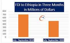 Ethiopia attracts half a billion dollar FDI in three months